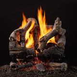 Majestic Grand Series 3-Tier Vented Gas Log Set in Grand Oaks