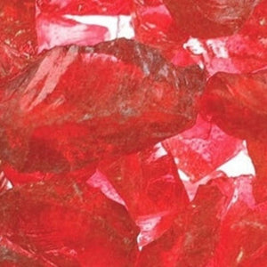 Scarlet Crushed Glass Media