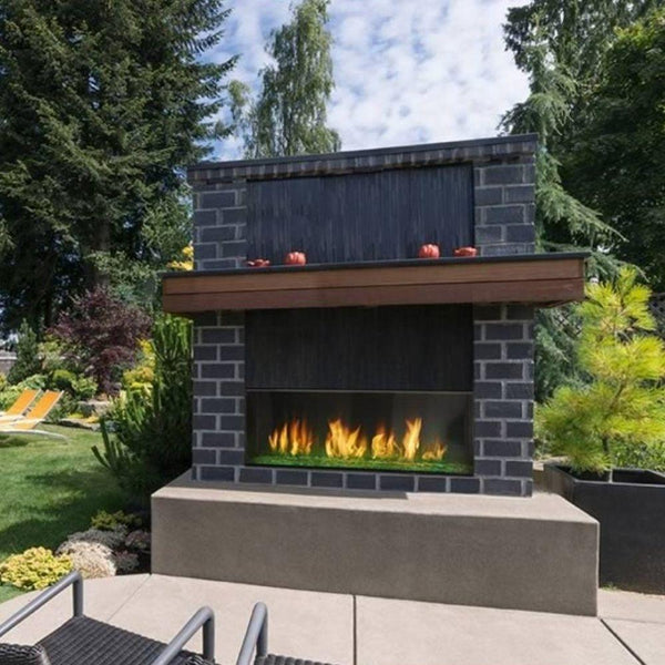 Majestic Lanai Ventless Outdoor NG Fireplace - Patio Fever