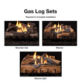 required gas log set options - alternate view