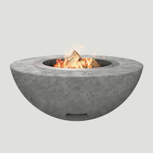 Modern Blaze 42-Inch Smokeless Round Concrete Slate/Gray Fire Bowl