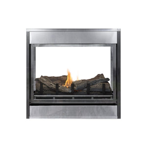 Montigo Divine 38-Inch Ventless See-Through Outdoor Gas Fireplace