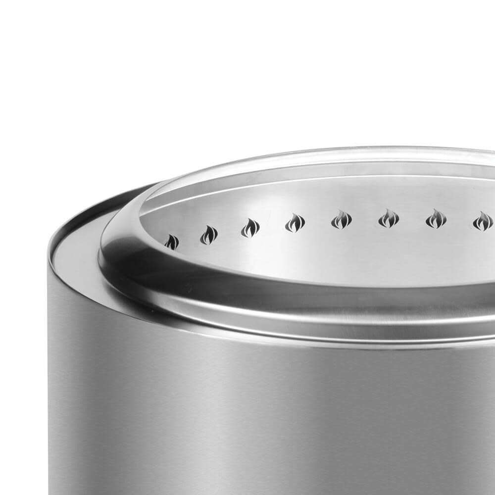 Napoleon Timberwolf 18-Inch Fire Pit Stainless Steel Finish with Built To Last 304 Stainless Steel Material