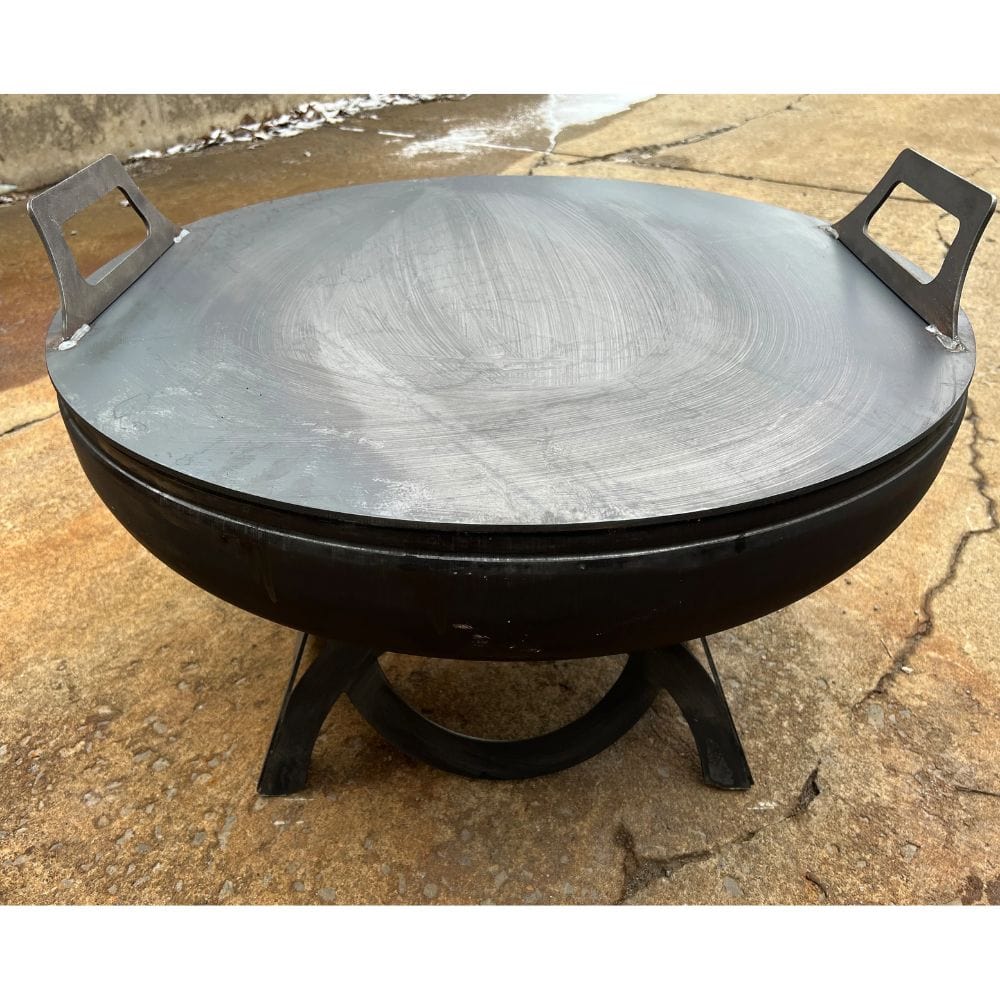 Ohio Flame Steel Fire Pit Lid with handles