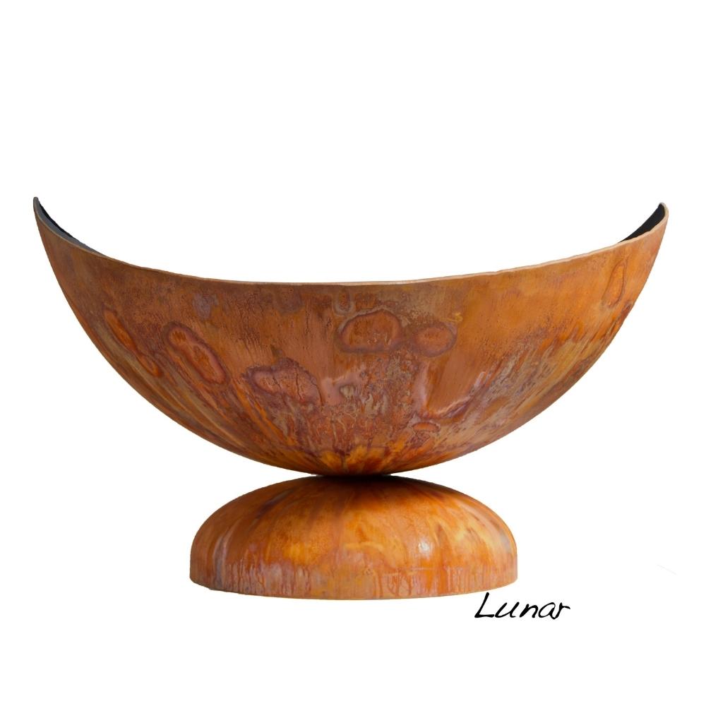 Ohio Flame Lunar Artisan Fire Bowl, Sizes: 30&quot; - 41&quot; Wide