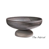 Ohio Flame Patriot Round Steel Fire Pit, Sizes: 24" - 48" Wide - angle view
