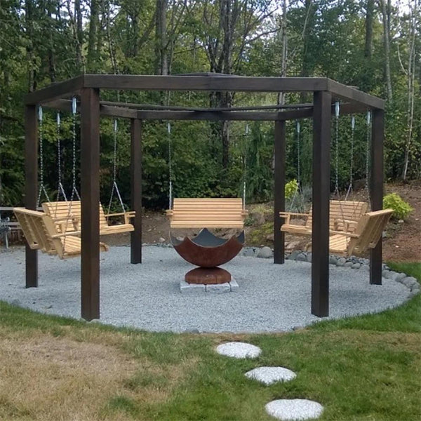 Ohio Flame Stellar Artisan Fire Bowl with Swings