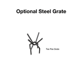 Ohio Flame Optional Steel Grate - room setting