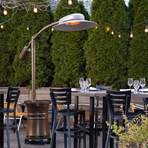 Paragon Outdoor ARC Propane Patio Heater at Outdoor Bar