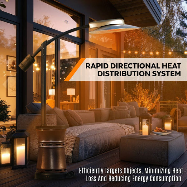 Paragon Outdoor ARC Propane Patio Heater Heating System