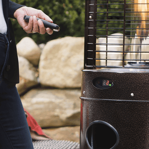 Turning on the Paragon Outdoor Helios Round Propane Patio Heater