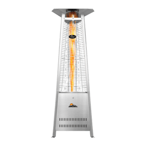 Paragon Outdoor Inferno Flame Tower Patio Heater in Stainless Steel