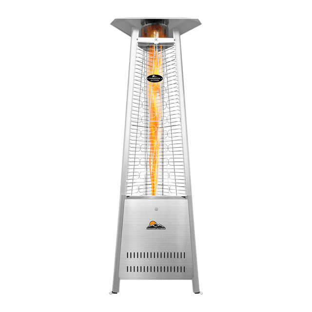 Paragon Outdoor Inferno Flame Tower Patio Heater in Stainless Steel