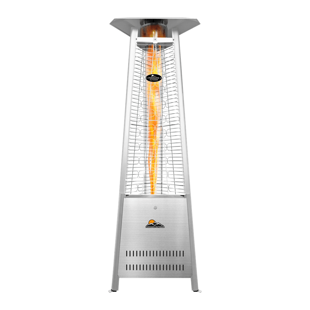 Paragon Outdoor Inferno Flame Tower Patio Heater in Stainless Steel