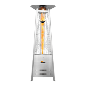 Paragon Outdoor Inferno Flame Tower Patio Heater in Stainless Steel