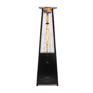 Paragon Outdoor Vesta Flame Tower Propane Patio Heater in Black