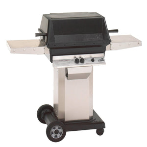 Performance Grilling Systems A40 Gas Grill with Pedestal and Stainless Steel Portable Base