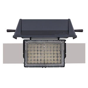 Performance Grilling Systems A Series Gas Grill With Hood Open