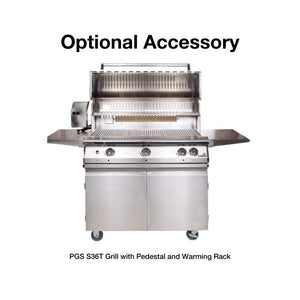 Performance Grilling Systems Legacy pacifica S36T Grill with Pedestal and Warming Rack