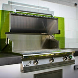 Side view of Performance Grilling Systems S36T pacifica Gas Grill
