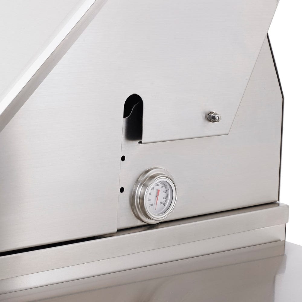 side mounted thermometer