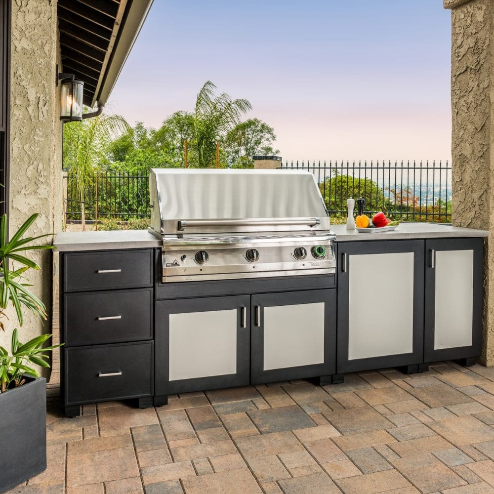 PGS Legacy Pacifica S36T 39-Inch Built-In Gas Grill with Timer