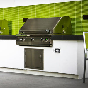 Performance Grilling Systems pacifica S36T Gas Grill installed in a commercial property