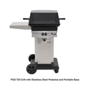 Performance Grilling Systems T30 Gas Grill with Stainless Steel Pedestal & Portable Base