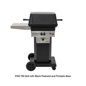 Performance Grilling Systems T30 Gas Grill with Black Pedestal and Portable Base