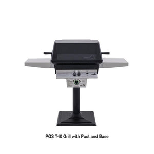 Performance Grilling Systems T40 Gas Grill with Permanent Post and Base