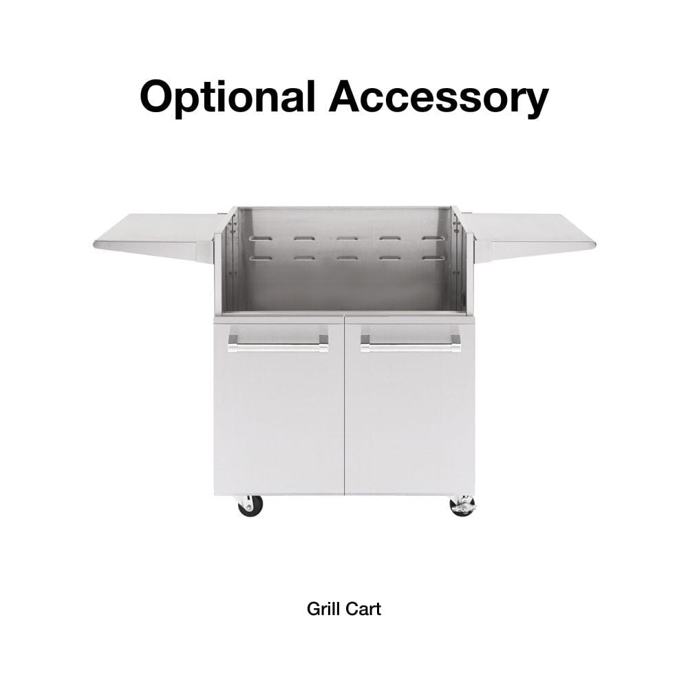 optional grill cart