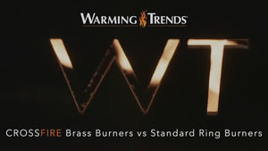 Warming Trends CROSSFIRE™ vs Standard Ring Burner