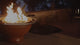 Fire Pit Art Bella Luna Handcrafted Carbon Steel Fire Pit