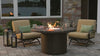 The Outdoor GreatRoom Company Beacon Gas Fire Pit Table - Marbleized Noche