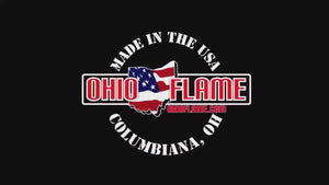 Crafted in USA - Ohio Flame Fire Pits