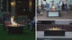 Modern Blaze Fire Pit Tables