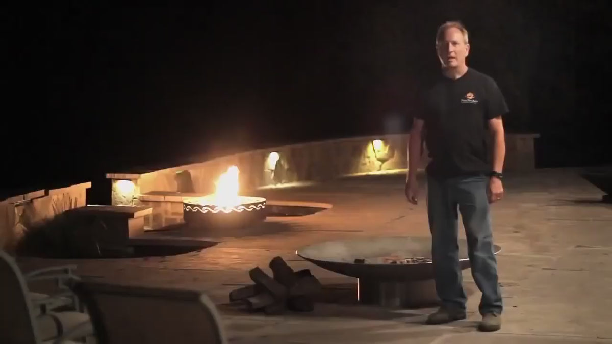 Fire Pit Art How To Start A Fire Easily