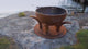 Fire Pit Art Africa's Big Five Handcrafted Carbon Steel Fire Pit