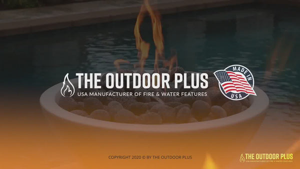 Top Fires How to Install a Match Lit Natural Gas Fire Bowl