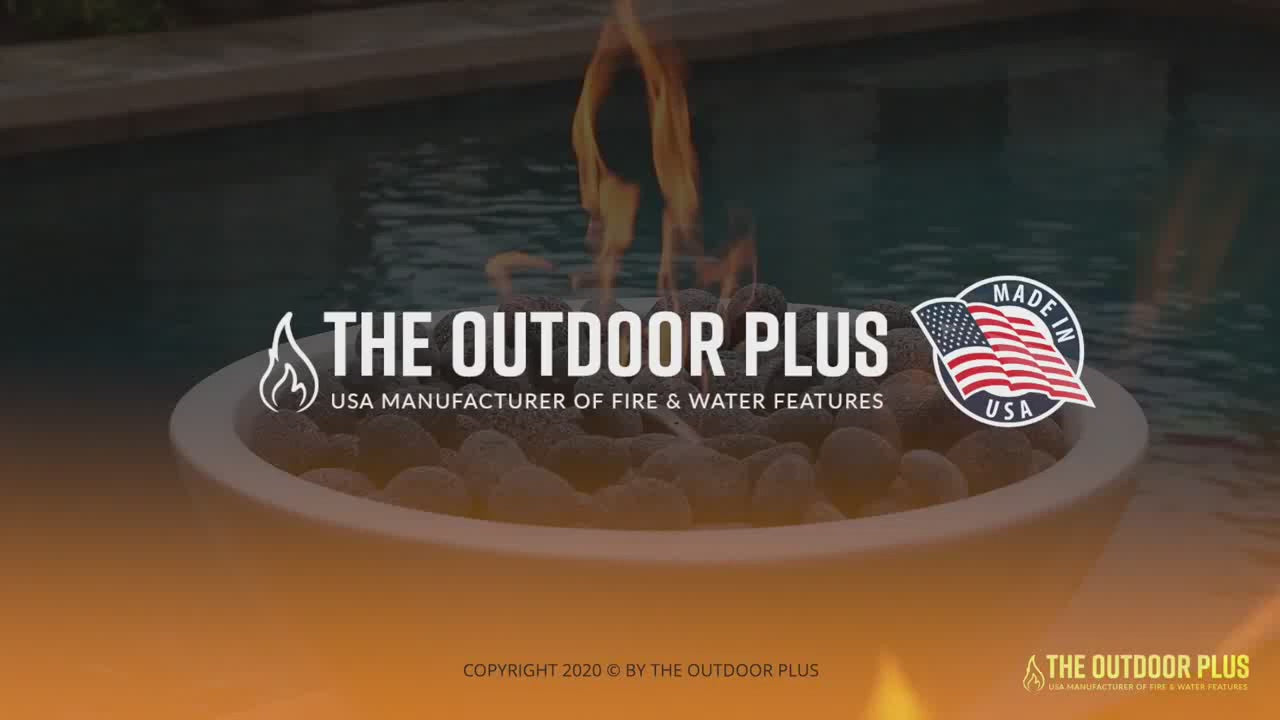 Top Fires How to Install a Match Lit Natural Gas Fire Bowl