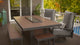 The Outdoor GreatRoom Company Kenwood Gas Fire Pit Dining Table
