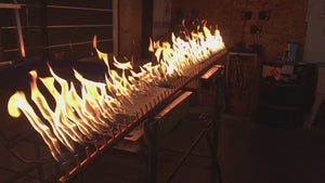 Warming Trends Linear CROSSFIRE™ Brass Gas Burner