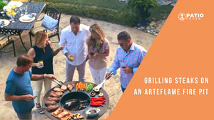 grilling an entire meal on arteflame grill