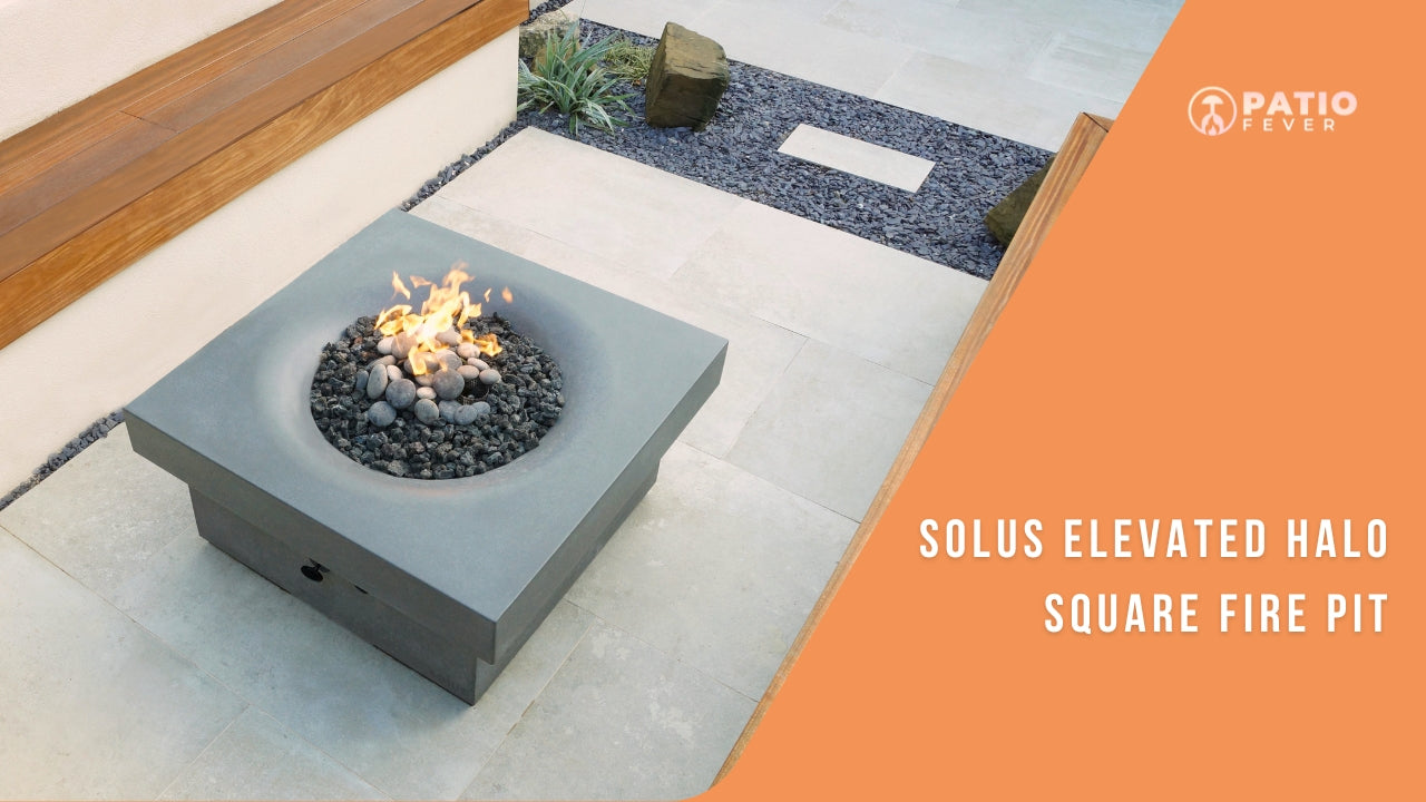 elevated halo fire table video