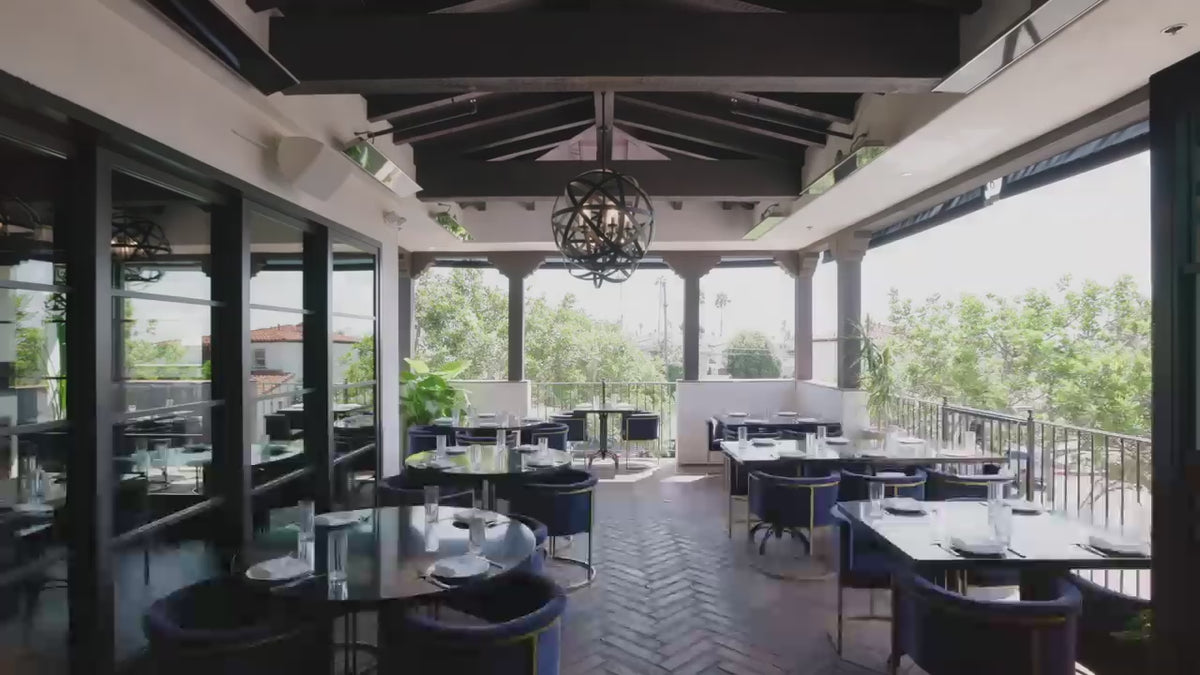 Bromic Platinum Outdoor Heaters at Rare Society, San Clemente