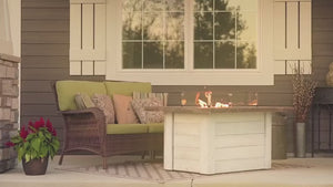 The Outdoor GreatRoom Company Alcott Gas Fire Pit Table