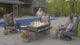 The Outdoor GreatRoom Company Uptown Linear Gas Fire Pit Table