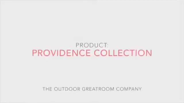 The Outdoor GreatRoom Company Providence Rectangular Fire Pit