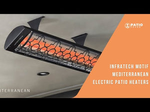 infratech motif mediterranean electric patio heaters video