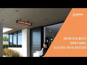 infratech motif traditional electric patio heater video